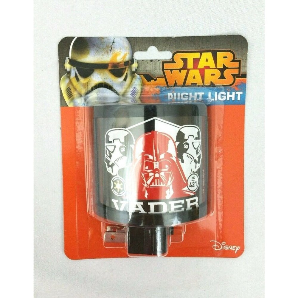 Star Wars Vader Storm Trooper Night Light Disney Movie Lucas On Off Switch